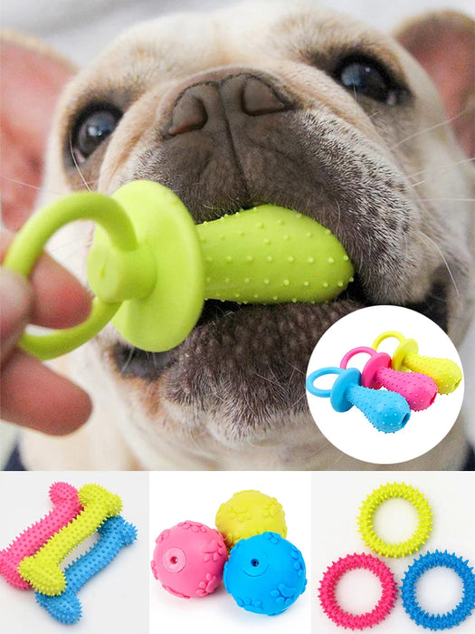 Dog Toys For Small Dogs Indestructible Dog Toy Teeth Cleaning Chew Training Toys