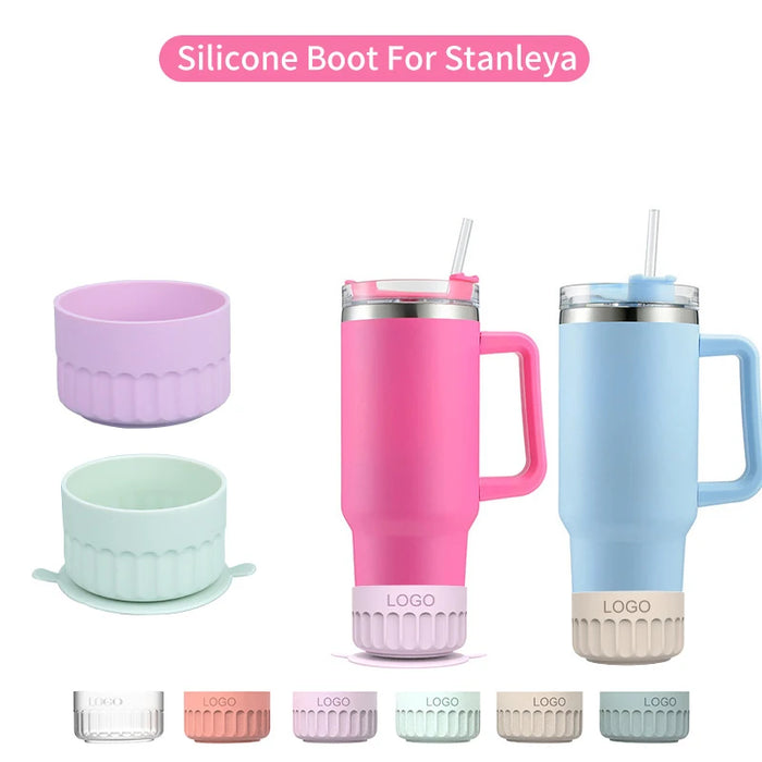 Protective Water Bottle Bottom Sleeve Cover Silicone Cup Bottom Protective Cover Cup